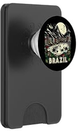 Rio, South America Exotic Holiday Brazil Trip PopSockets PopWallet for MagSafe