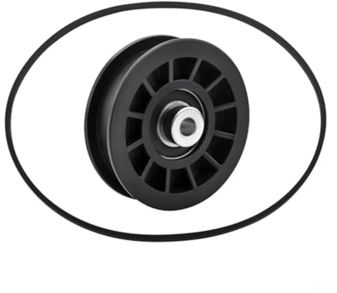 Juego de correa de transmisión y polea tensora para cortacésped Z254F, incluyendo números de pieza 539110411 y 539110311, diseñado para un rendimiento consistente
