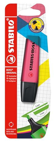 Stabilo BOSS ORIGINAL - Evidenziatore - Pack da 1 - Rosa