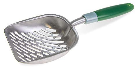 Karlie Alu-Kotschaufel L: 34 cm B: 14 cm H: 5 cm grün