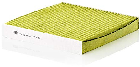 MANN-FILTER FP 2358 Cabin Air Filter - FreciousPlus Biofunctional Pollen Filter - for Cars + Transporters