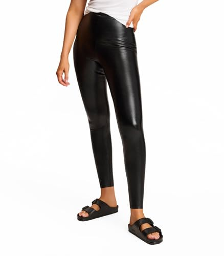 Commando Perfect Control Faux Leather Legging Small Black