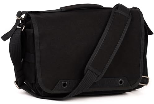 Think Tank Retrospective 7 V2.0 Canvas Shoulder Bag for Mirrorless or Standard DSLR Cameras and Photo Accessories - Black - Medium