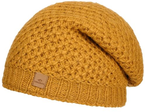 CHILLOUTS Beanie Strickmütze Nele Oversizemütze Damen/Herren - Made in Nepal Herrenmütze mit Futter Herbst-Winter Winter