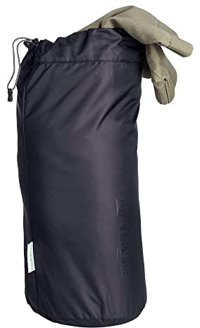 Tatonka Packsack Stuff Bag 4l - Leichter Packbeutel mit Schnürzug - Aus recyceltem Polyester - 4 Liter Volumen (Black)