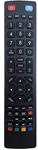 Replacement for technika tv remote control Applicable for technika remote control LCD LED 3D HD PVR TVs,No Setup Required