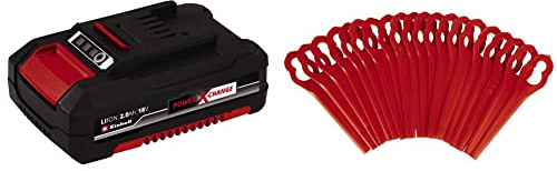 Einhell Power X-Change 18V, 2.0Ah Lithium-Ion Battery | Universally Compatible With All PXC Power Tools And Garden Machines & Grass Trimmer Accessory For GE-CT 18 Li
