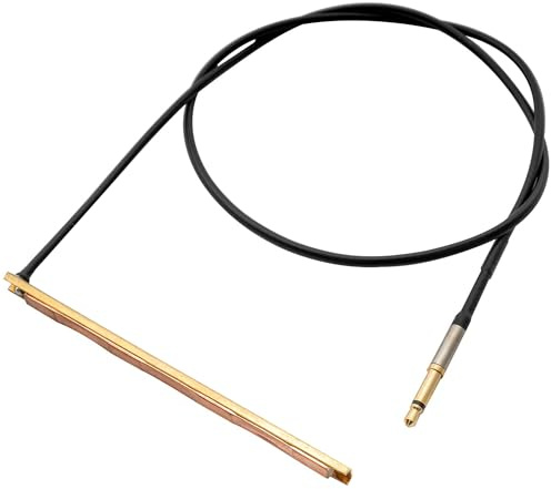 Artec PG437 Transducer Keramik Piezo Tonabnehmer Pickup für 4-Saiter Akustik Bass, 57mm x 4,3mm