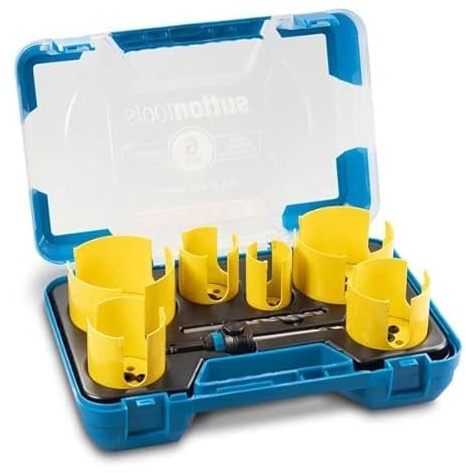 Sutton Tools Tungsten Carbide Tipped Multi-Purpose Holesaw 6-Piece Set for Downlight Installation
