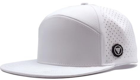 Silent Bear Snapback Cap Herren Basecap Baseball Cap Herren Kappen Kappe für Männer (DE/NL/SE/PL, Numerisch, 58, Weiß)