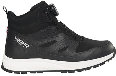 Viking unisex – barn Equip Mid Wp BoaPromenadskor