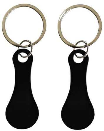 Jetons De Panier – Clé De Panier, Porte-clés Portable En Métal | Nouveau Jeton De Caddie À Bord En Forme, Chariot De Casier Pour Débloquer Le Caddie, Cadeaux D'anniversaire Et De Thanksgiving Unisexes