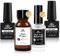 EBANKU Pegamento de uñas 6 en 1, capa superior para uñas de gel y deshidratador para uñas, pegamento extra fuerte para uñas de gel para uñas prep natural Air Dry Superior Bonding Primer Set para Dip