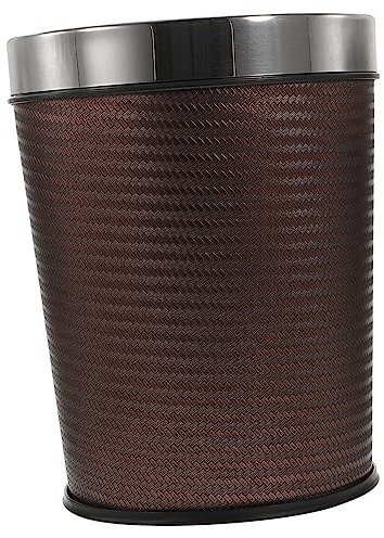 Ciieeo Office Trash Can Wastepaper Basket Garbage Can for Bedroom Bathroom Waste Basket