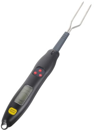 ibasenice Digital Meat Thermometer Outdoor Bbq Cooking Fork Electronic Bbq Temperature Fork for Cooking