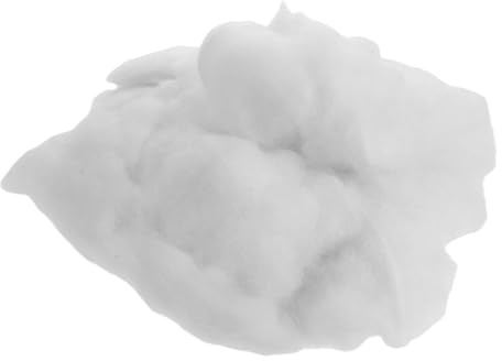 LOLIPPYY Artificial Cotton Fiber Cushion Stuffing Filling Vacuum Compressed PP Cotton Wadding for Stuffed Animals Plush Pillows Soft Filler for Crafts Home Decor
