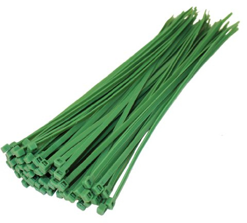 50 X Green Cable Ties 300Mm X 4.8Mm Zip Tie Bases All Sizes