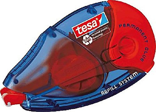 tesa® Kleberoller, festklebend, nachfüllbar/59100-00005-01, permanent, 14mx8,4mm