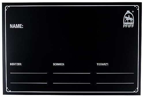 PFIFF 101848 Stalltafel, Boxentafel Boxenschild Namenstafel Namensschild