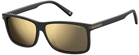 Polaroid Herren Pld 2075/S/X Sonnenbrille, Mehrfarbig (Mtt Black), 59 EU