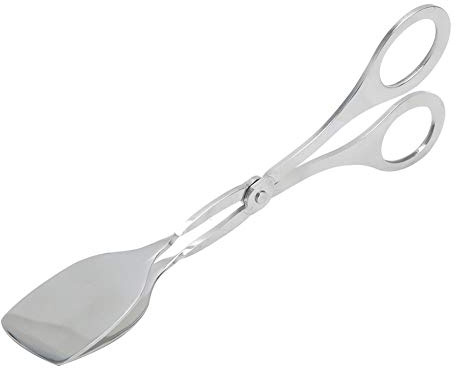 TOPINCN Sax Matlagningstång Rostfritt stål Grillklämma Buffé Mattång Bakning Bröd Biff Köksklämma för köksverktyg (Mattång)