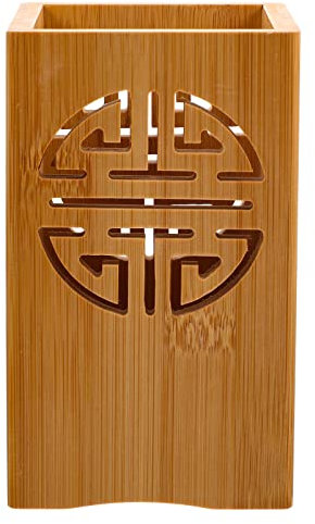 BESTonZON Utensilios De Cocina Porta Utensilios para Encimera De Cocina Soporte para Cubiertos Porta Cubiertos Soporte para Espátula Carrito De Utensilios Utensils Depósito De Drenaje