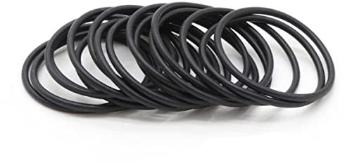 10 Stück NBR O Ring Dichtung Dicke CS 3 mm OD 9 ~ 140 mm Nitril-Butadien-Gummi Abstandshalter Ölbeständigkeit Unterlegscheibe runde Form Schwarz - OD 100 mm ID 94 mm, schwarz, CS 3,0 mm