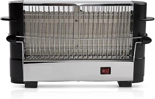 TOSTADORA VERICAL 750W HASTA 4 REBANADAS EMPUÑADURAS LATERALES FACIL TRANSPORTAR FACIL USO CALIDAD 3323