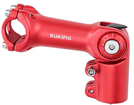 CYSKY Verstellbar Vorbau 25,4 31,8 60mm/80mm/93mm/100mm 0-90 Grad Verstellbar MTB Vorbau Lenker Vorbau Verstellbar Fahrrad lenkervorbau für Mountainbike Rennrad BMX Stadtradeln