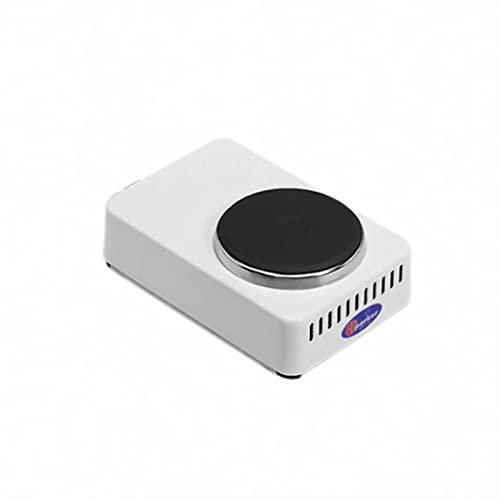 La zappa Réchaud électrique de camping 450 W température réglable avec plaque en fonte 8 cm