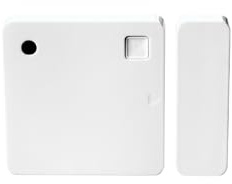 Shelly BLU Door/Window Blanco- Sensor Bluetooth de Puerta y Ventana, iOS, Android App, Batería Duradera, Medición De Lux E Inclinación De Angulo, Crear Escenas Individuales De Activación
