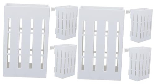 CIYODO 2sets Aquarium Wasserpflanze Hängen Blumentopf Aquarium Dekorationen Löcher Für 3 Stücke * 2