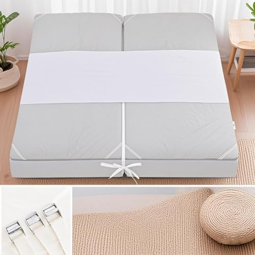 EASYMALL Bed Bridge | Split King Gap Filler | Twin to King Bed Converter | Non-Slip | Mattress Connector with Upgrade Metal Buckles