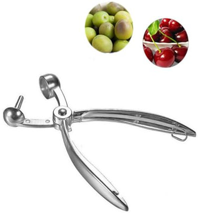 KGDUYC 1PCS Deshuesador de cerezas, removedor manual de dátiles de frutas para quitar aceitunas, cerezas, dátiles rojos, herramienta para quitar semillas de cocina para hacer mermelada para hornear