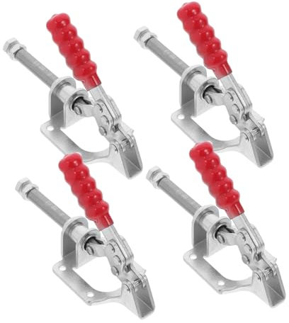 Angoily 4pièces Pince à Bascule Pour Porte De Garage Pinces à Soudér Pour Travail Du De Maintien à Pousser Pour Ouvrir Bascule Manuelle