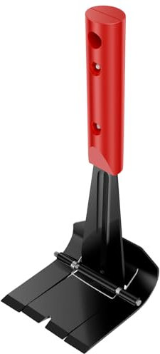 Trim Puller Pry Bar Metal Skirting Board Removal Tool Tile Removal Bar Nail Pulling Commercial Work for Molding Siding Baseboard Floor