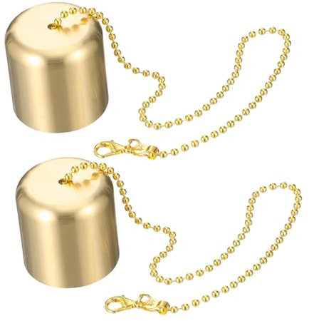 ULTECHNOVO Brass Candle Extinguisher Covers Small Metal Candle Snuffer Caps for Home and Travel