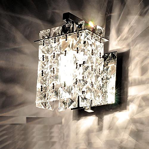 Applique a Moderna Lampada da Parete in Vetro Pance Dorate Rotonde - Illuminazione sede per casa Comodino Soggiorno luci di Decorazione Cucina