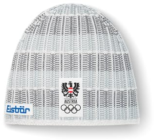 Eisbär Mütze Herren & Damen Milano Oversized Weiß - Merino Strickmütze für Männer bequem kuschelig - Beanie atmungsaktiv thermoregulierend Wintermütze Haube aus Österreich