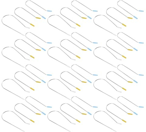 GANAZONO 48 Pièces Pinces à Cheveux pour Bigoudis Électriques Pouce Pouce Accessoires de Coiffage pour Bigoudis Chauffants Pinces de Rechange pour Maintien des Boucles