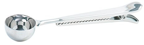Norpro 5458 Coffee Scoop with Bag Clip Stainless Steel 1.5 Tbsp.