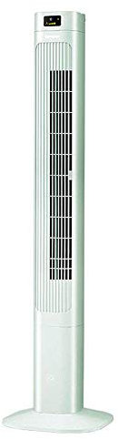 Ventilateurs tour Guéridon Tour Fan Refroidissement LED Affichage Silencieux Électrique Ventilateur Économie D'énergie Télécommande pour Home Office Mobile Ventilateur 40 W Hauteur: 120 cm