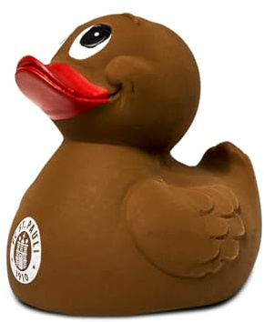 FC St. Pauli Schwimmente Logo in Braun