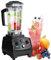 GEMAT HD-200D Smoothie Maker 2200W Food Blender 2L BPA-Free Glass Jug Blender Food Processor Ice Crusher Personal and Commercial High-Speed Milkshake Blender (Black)