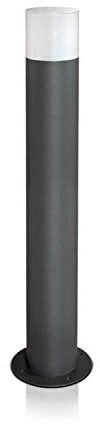 LED Universum Wegeleuchte Höhe 60cm rund anthrazit IP44 inklusive Leuchtmittel E27 austauschbar | Gartenlampe Pollerleuchte Außenstehleuchte Sockelleuchte Wegbeleuchtung Terrasse