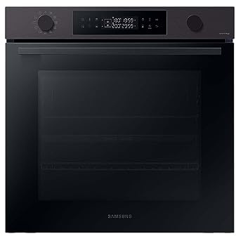 Samsung NV7B44503DB/U1, forno da incasso, 76, Dual Cook Flex, autopulente pirolitica, SmartThings Cooking, camera di cottura XXL, acciaio inox nero