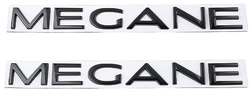 Generic Emblème en aluminium pour voiture, couleur noir, pour coffre avant arrière compatible avec voiture