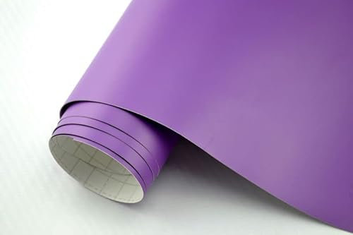 Neoxxim 23,3€/m2 3D Autofolie matt lila matt 40 x 150 cm Lackfolie Car Wrapping Lackschutzfolie blasenfrei flexibel