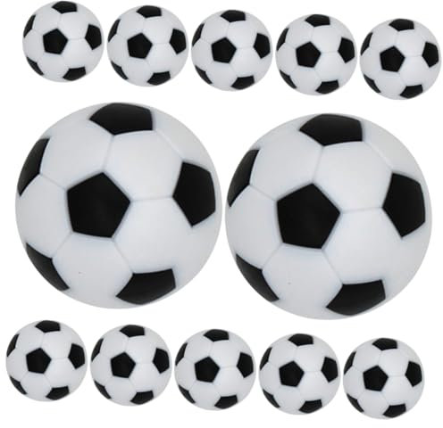 GARVALON 24stücke Tischfußballbälle Ersatz Aus Stabilem HIPS Bruchfest Und Langlebig Für Tischfußballspiele Mit Glatter Oberfläche Für Besseren Roll Und Mehr Kontrolle