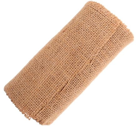 Kisangel Rouleau De Toile De Jute Naturelle 0 3 X 10 M pour Tronc Darbre - Enveloppe pour Plantes De Jardin - Isolation des Arbres - Polyvalent pour Les Vergers Et Laménagement Paysager